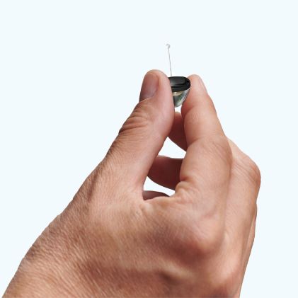 Invisible Hearing Aids - Ampli-mini I 5 | Bay Audiology NZ